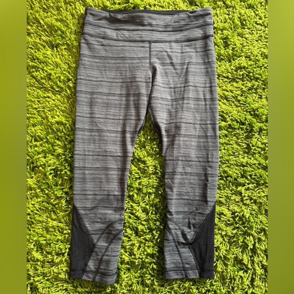 3/4 length Lululemon Leggings - Picture 2 of 3